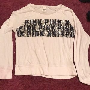 Pink long sleeve shirt